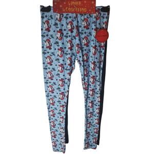 Just One Winter Wonderland Two Pack of Leggings, Women's Medium